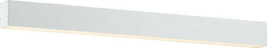 Viokef Station Ultra LED Kommerzielle lineare Beleuchtung Leuchte Decke 30W Warmes Weiß IP20 mit einstellbarer Helligkeit B114xT5.5xH7.5cm