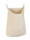 Wenko Canguro Fabric Collapsible Laundry Basket 65lt 52x10x81cm Beige