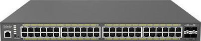 EnGenius ECS1552FP Managed L2 PoE+ Switch with 48 Gigabit (1Gbps) Ethernet Ports and 4 SFP Ports