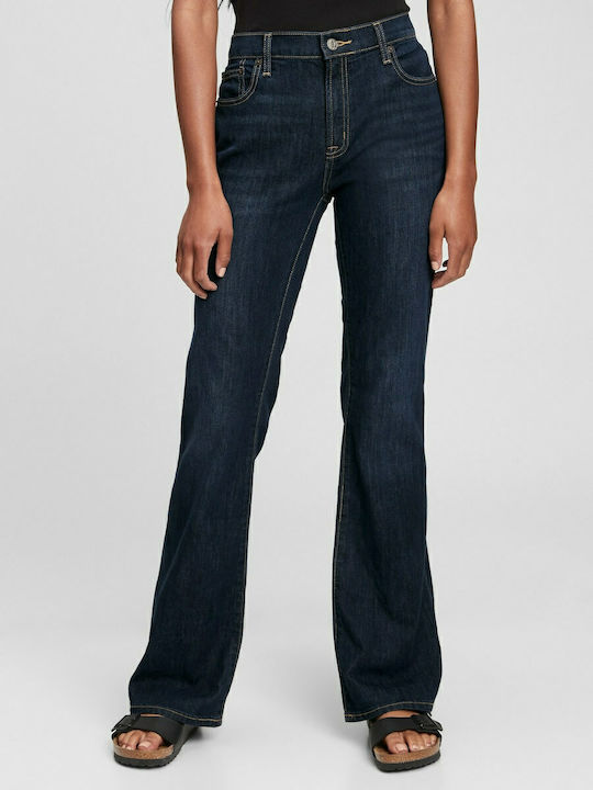 GAP Damenjeans Schlaghose Mid Rise in Bootcut Passform