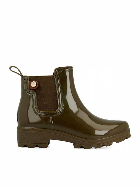 Women's Short Wellies Khaki