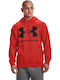 Rival Big Men's Sweatshirt with Hood Red
