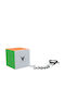 V-Cube Μπρελόκ Flat puzzle Μονόγραμμα Λευκό