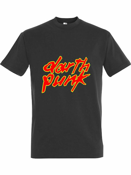 Tricou unisex "Darth Punk, Star Wars", Gri închis