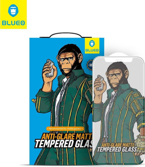 Strong Ματ Full Face Tempered Glass (iPhone 14 Plus / 13 Pro Max)