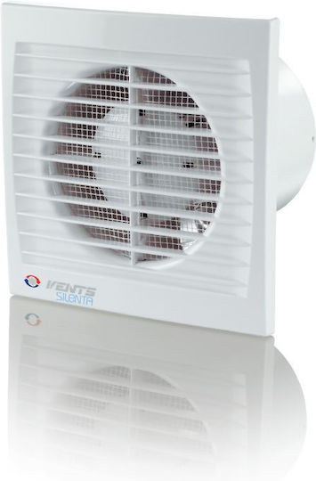 Vents 100 STH Επιτοίχιος Εξαεριστήρας 100mm Λευκός