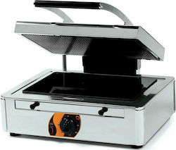 Fiamma Commercial Sandwich Maker with Ceramic Flat Top and Flat Bottom 3000W