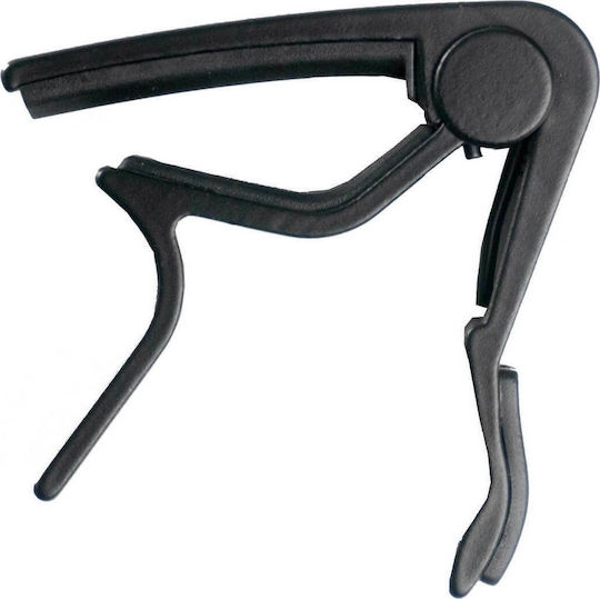 Metallic Trigger Capo for Electric Guitar Black
