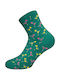 Walk Bamboo Women's Patterned Socks Green