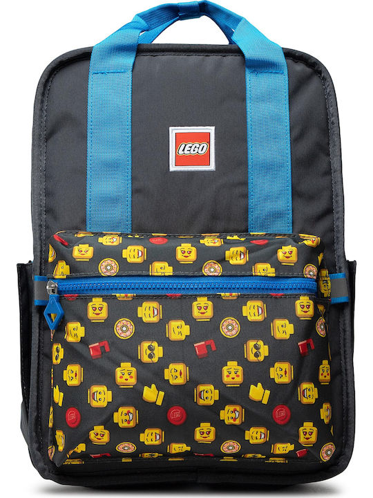 LEGO Tribini Fun Heads And Cups Σχολική Τσάντα Πλάτης Δημοτικού Μπλε