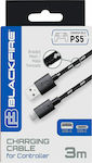 Ardistel Blackfire Mando Controller Charge Cable 3m PS5 Μαύρο