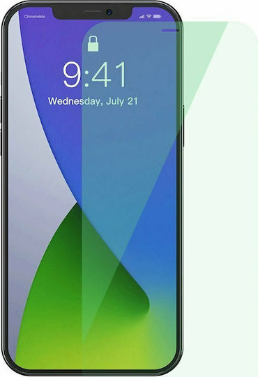 Baseus Anti Blue Light 0.15mm Full Face Tempered Glass 2pcs (iPhone 12 mini)