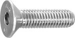 Allen Screw Inox DIN 7991 with Diameter M4 and Length 10mm