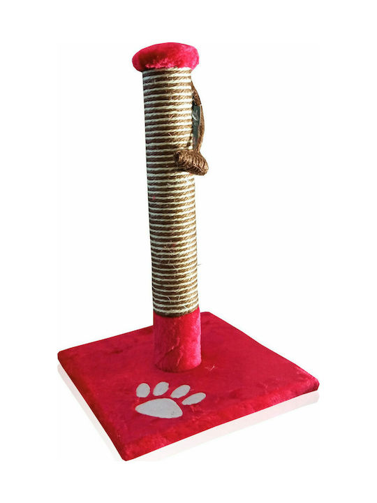 Pet Interest Scratching Post Poles Red 31x31x48cm