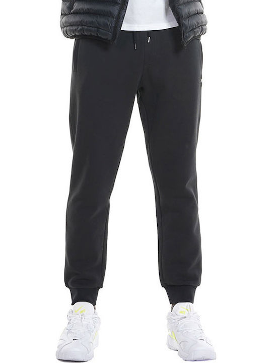 Sweatpants with Elastic Black