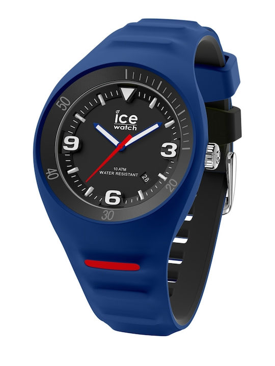 Ice Ανδρικό Ρολόι 49mm Χρονογράφος Μπαταρίας με Μπλε Καουτσούκ Λουράκι