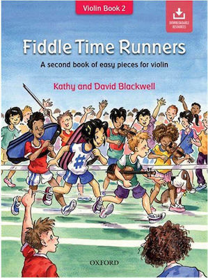 Oxford Fiddle Time Runners pentru Vioară Carte 2 + CD