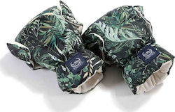 La Millou Green Stroller Handmuffs Aspen