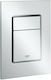 Grohe Skate Cosmopolitan S Flush Plate Dual Flush Chrome 37535000