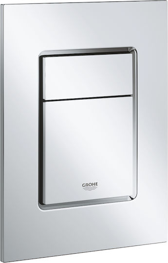 Grohe Skate Cosmopolitan S Flush Plate Dual Flush Chrome