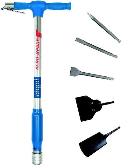Scheppach Aero2 Spade Set Air Chipping Hammer Multipurpose with 5 Accessories 5909601900