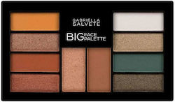 Gabriella Salvete Big Face Palette Paletă cu Farduri de Pleoape Pudră 20gr