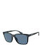 Armani Exchange Men's Sunglasses with Black Plastic Frame and Black Lens AX4112SU 818180