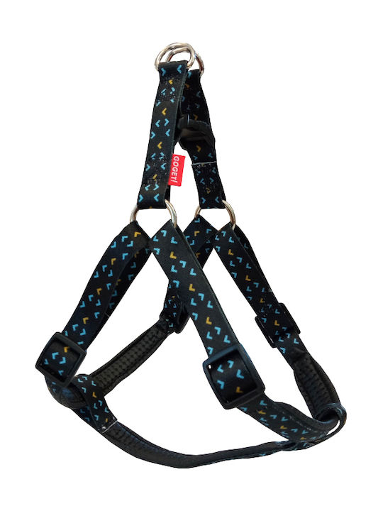 Pet Interest Dog Harness Motivo Nero Black X-Sm...