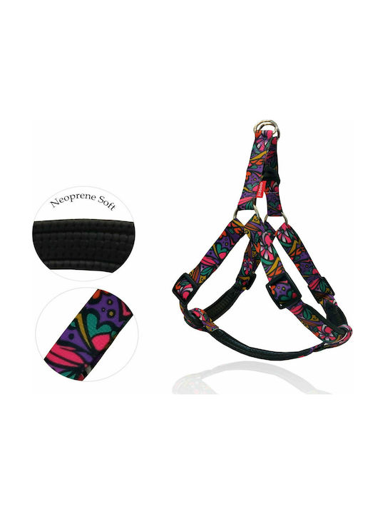 Pet Interest Dog Harness Motivo Primavera Mediu...