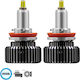 GloboStar Lampen Auto Extreme Truck Series H16 Canbus LED 6000K Kaltes Weiß 9-32V 120W 1Stück