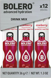 Bolero Χυμός σε Σκόνη 500ml Σε Νερό Cranberry Χωρίς Ζάχαρη 3gr 12τμχ Bolero Χυμός σε Σκόνη 500ml Σε Νερό Cranberry Χωρίς Ζάχαρη 3gr 12τμχ