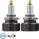 GloboStar Lamps Car Extreme Truck Series HB3-9005 Canbus LED 6000K Cold White 9-32V 120W 1pcs