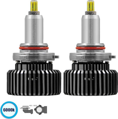 GloboStar Lamps Car Extreme Truck Series HB3-9005 Canbus LED 6000K Cold White 9-32V 120W 1pcs