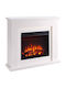 Richen Ektoras Επιδαπέδιο Ηλεκτρικό Τζάκι 2000W 101x88.3cm Λευκό