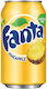 Fanta Αναψυκτικό Ανανά με Ανθρακικό σε Κουτί 355ml