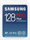 Samsung Pro Plus SD (2021) SDXC 128GB Class 10 U3 V30 UHS-I
