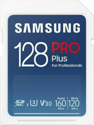 Samsung Pro Plus SD (2021) SDXC 128GB Class 10 U3 V30 UHS-I