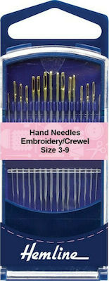 Set of hand needles 3-9 16pcs - Hemline