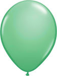 Set of 100 Balloons Latex Green Fashion 28cm