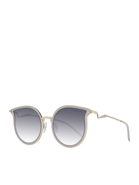 Ana Hickmann Damen Sonnenbrillen mit Gold Metal...