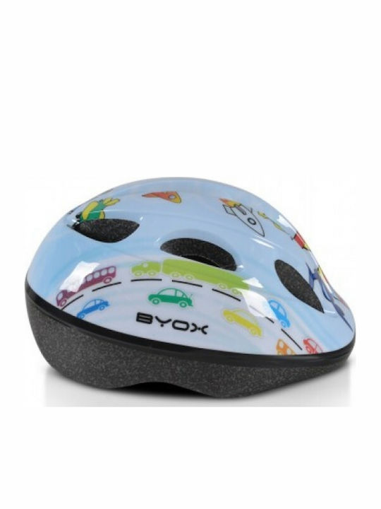 Byox Y03 Kids' Helmet for City Bike Multicolour with LED Light