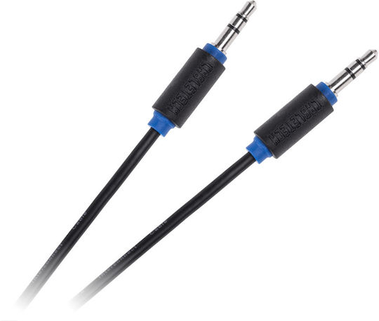 Cabletech Καλώδιο Ήχου 3.5mm male - 3.5mm male Μαύρο 5m DM-3950-5