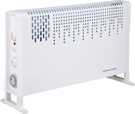 United UHC-893 Convector Heater Floor 2000W 58.5x38.5cm White