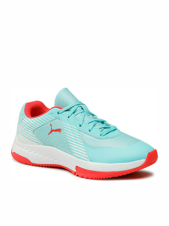 Puma Varion Kids Running Shoes Turquoise