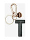 Legami Milano Keychain My T Metalic Monogramă Negru