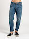 Brannon Pantaloni De Blugi Pentru Bărbați Elastic Slim Fit Albastru