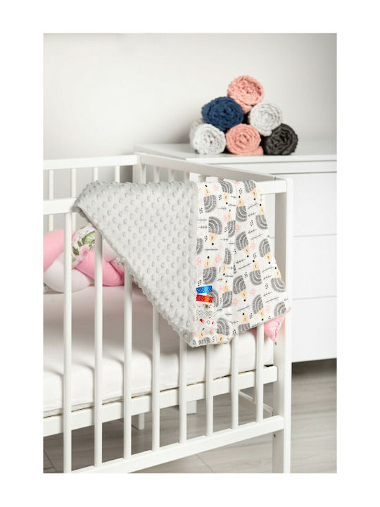 Sensillo Sensillo Nursery Swaddling Blanket Gray 75x100cm