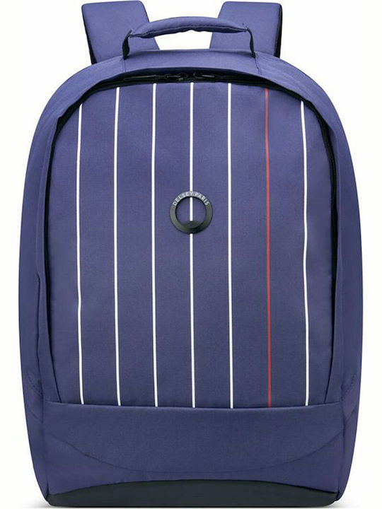 Delsey Securban Чанта Раница за лаптоп 13.3" син печат