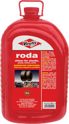 Voulis Γαλάκτωμα Ελαστικών Roda Liquid Polishing for Tires Car 10lt 2.02.045.10