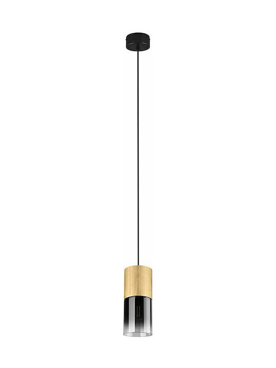 Trio Lighting Robin Pendant Light Single-Light for Socket E27 Gold